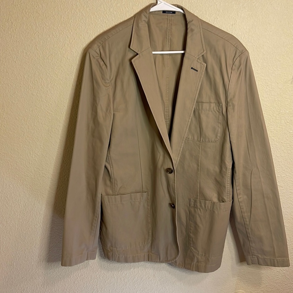 Bonobos cotton deconstructed jacket (40R equivalent)